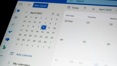 Outlook の予定表が「予定あり」しか見えない。38個中36個が初期値のまま